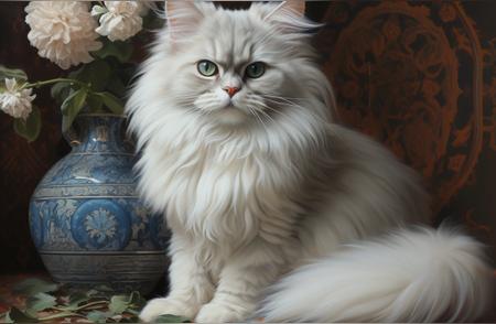 波斯猫的魅力：爱与优雅的完美结合